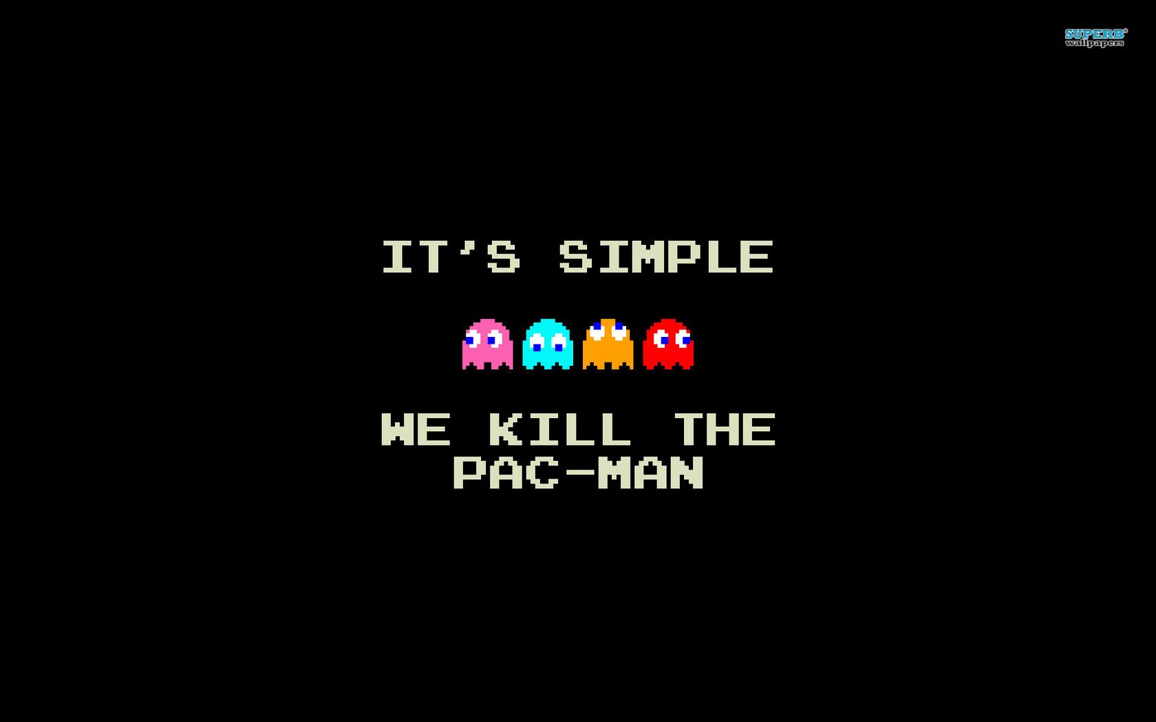 Pac Man ghosts wallpaper - Game wallpapers -