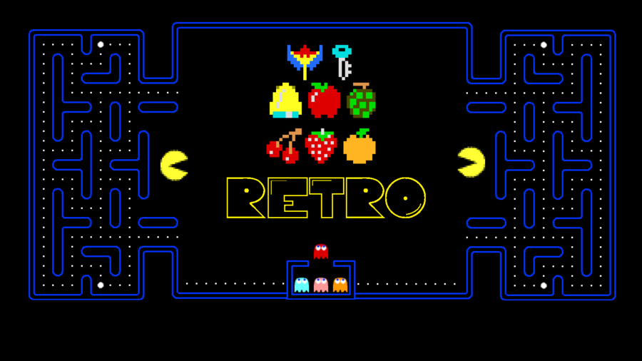 Pac-Man Wallpaper by RetroPhil on DeviantArt