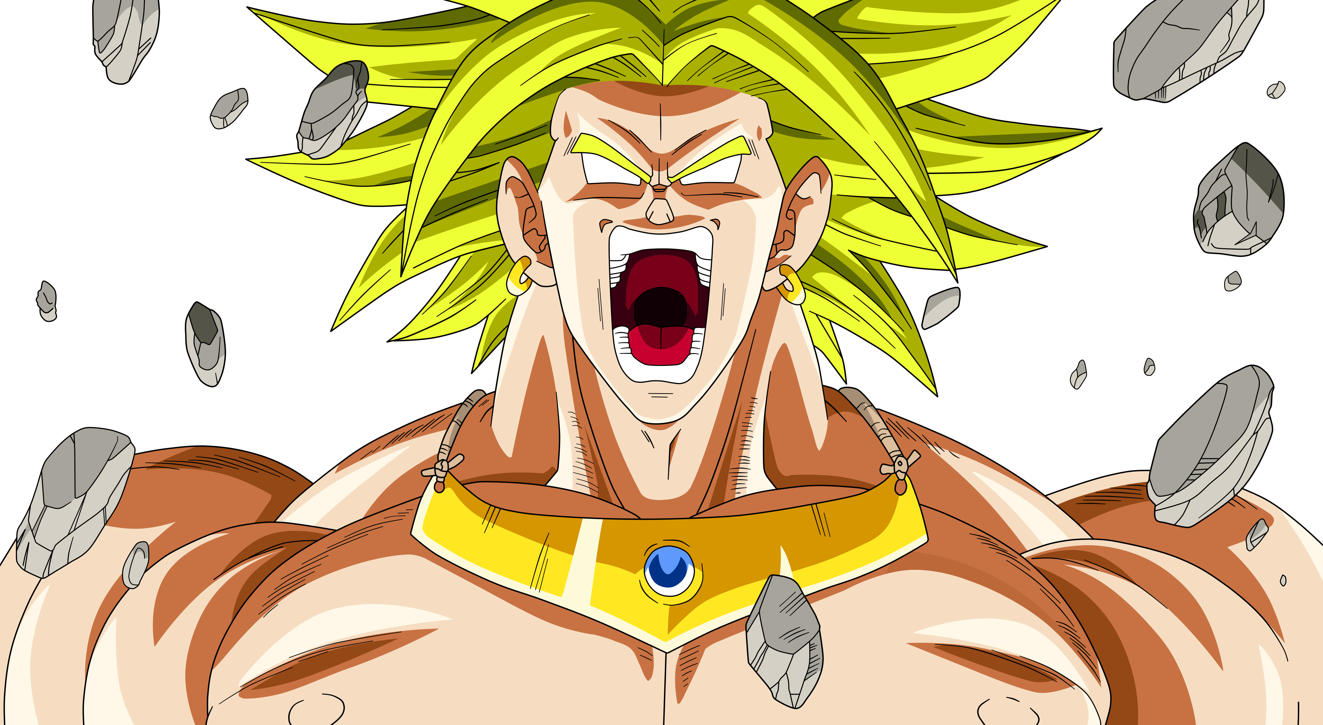 14 Broly Dragon Ball HD Wallpapers Backgrounds - Wallpaper Abyss