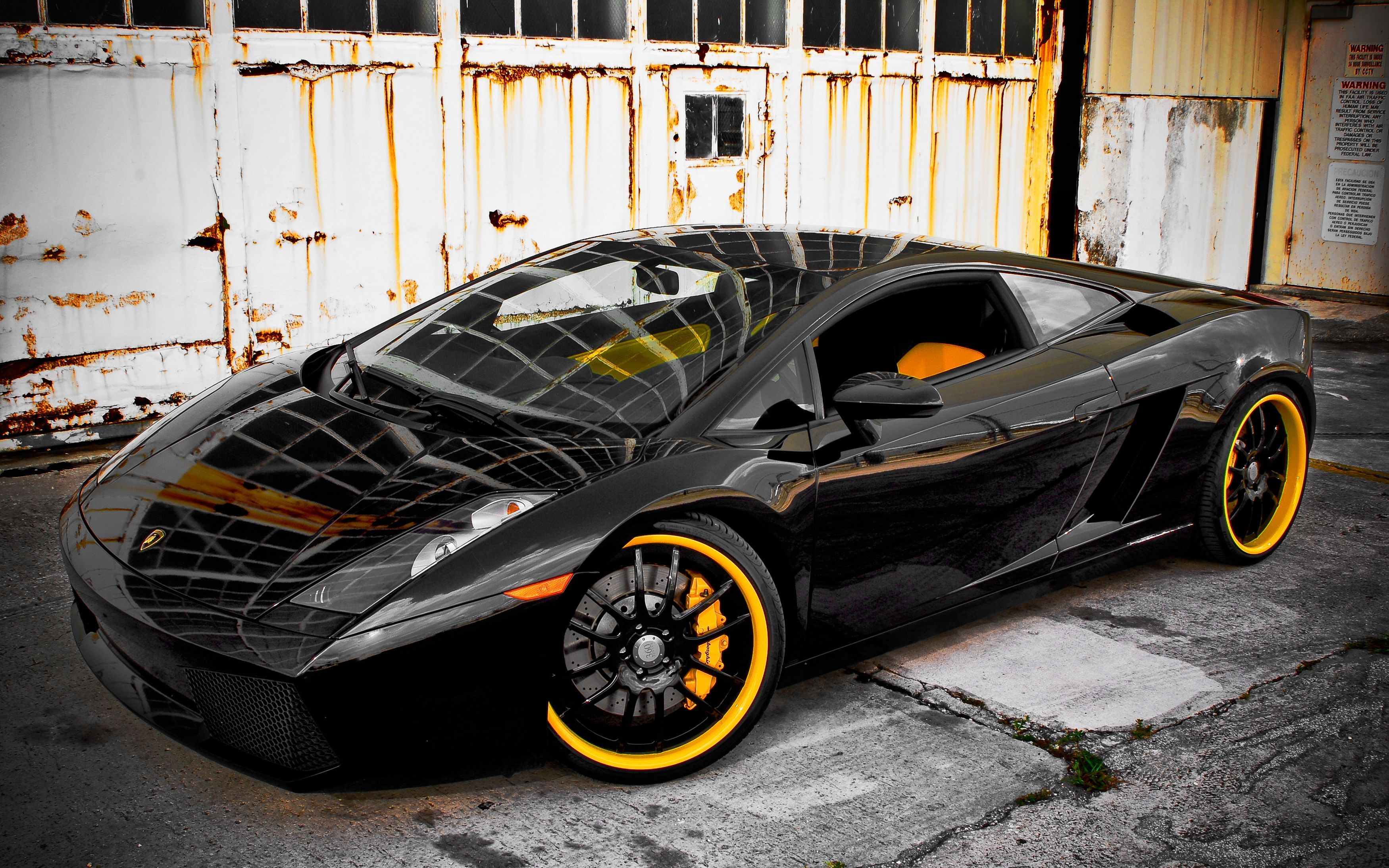 360 Forged Black Lamborghini Gallardo Wallpaper | HD Car Wallpapers
