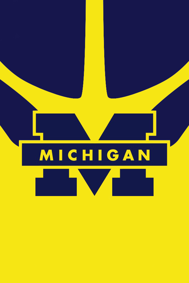 Michigan Wolverines iPhone wallpaper GO BLUE - VICHIGAN