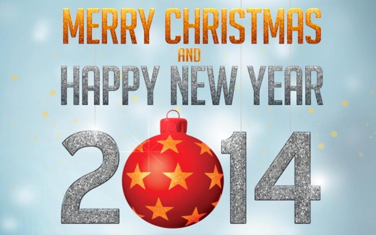 Merry christmas and happy new year 2014 - (#134941) - High Quality ...
