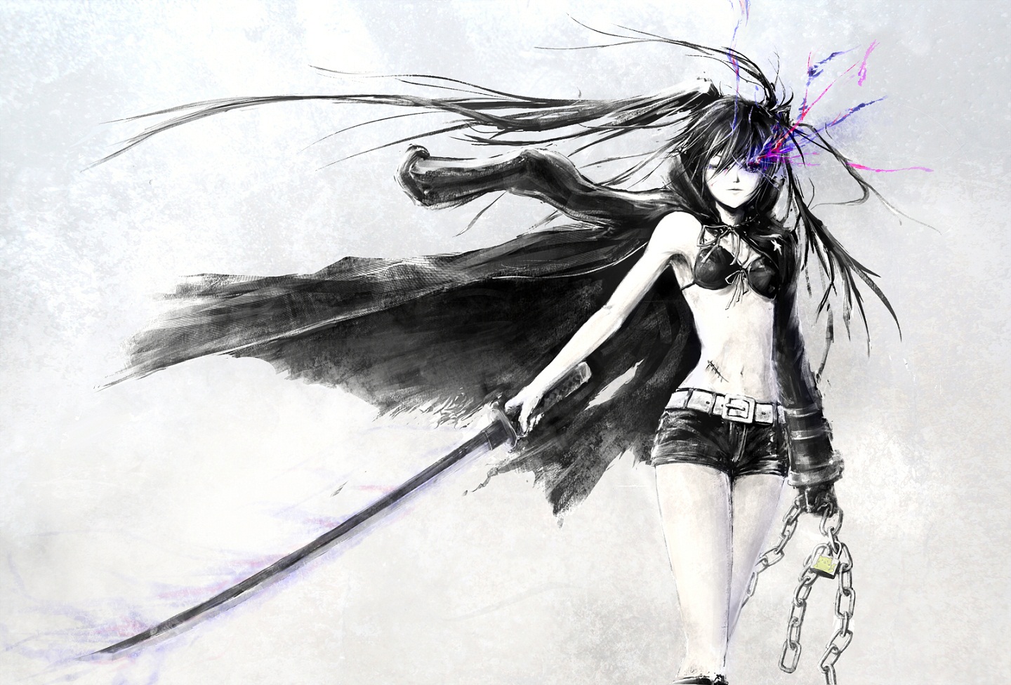 1481 Black Rock Shooter HD Wallpapers | Backgrounds - Wallpaper Abyss