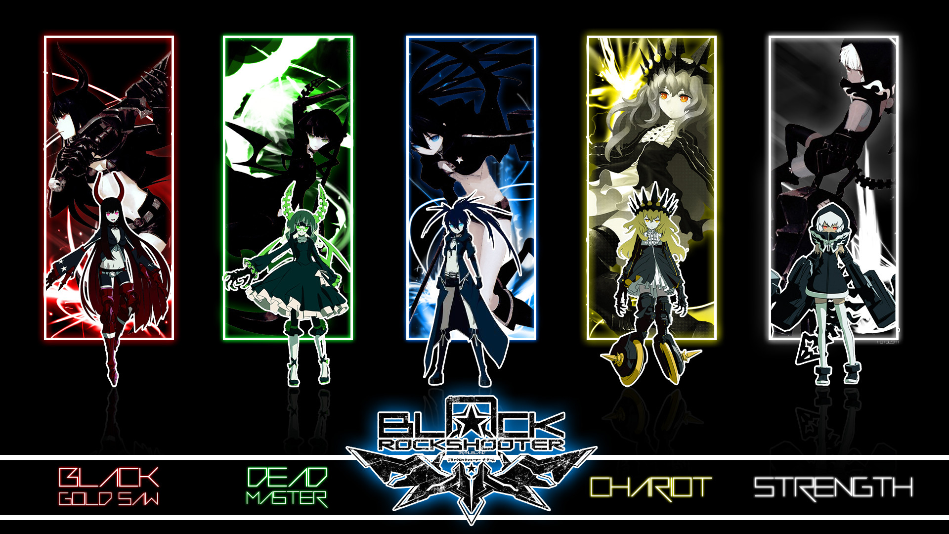 300 Dead Master (Black Rock Shooter) HD Wallpapers | Backgrounds ...