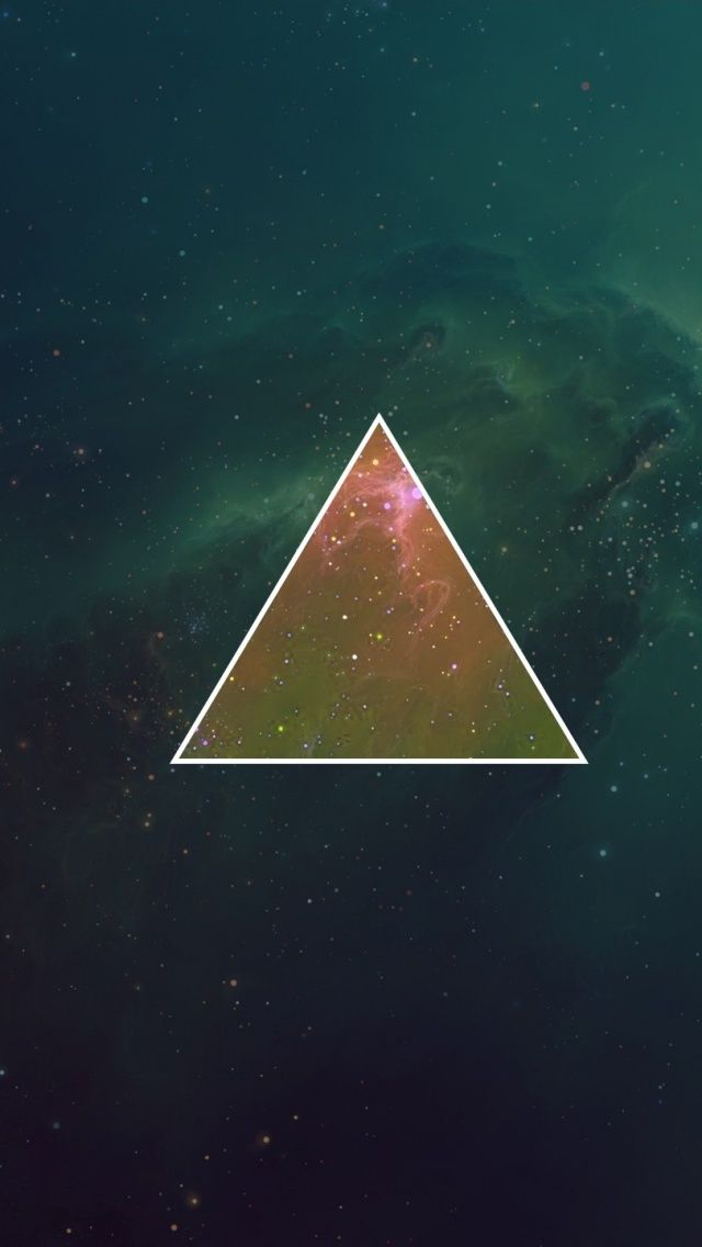 Hipster Triangle Post Modern Abstract Minimalist Art iPhone 5
