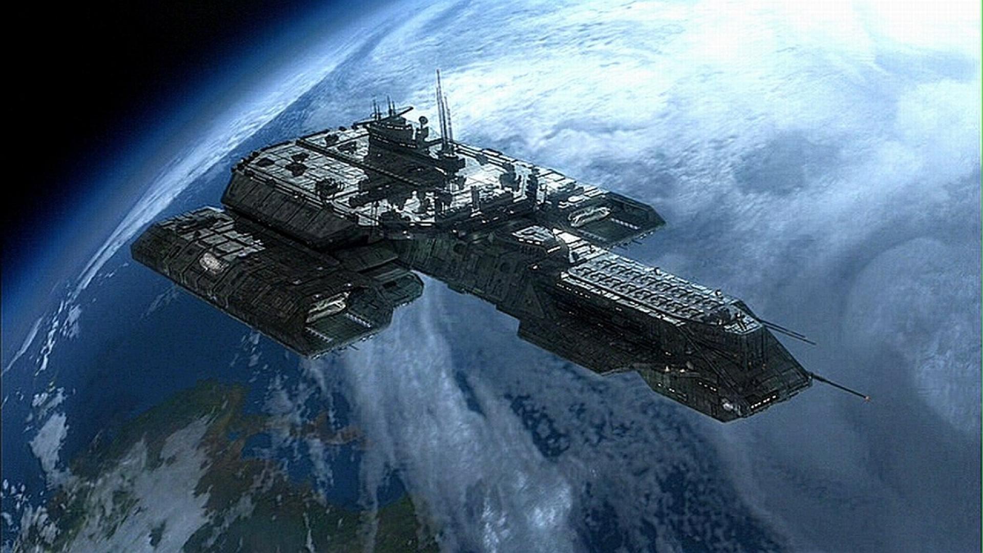 Space stargate science fiction tv series daedalus atlantis HD