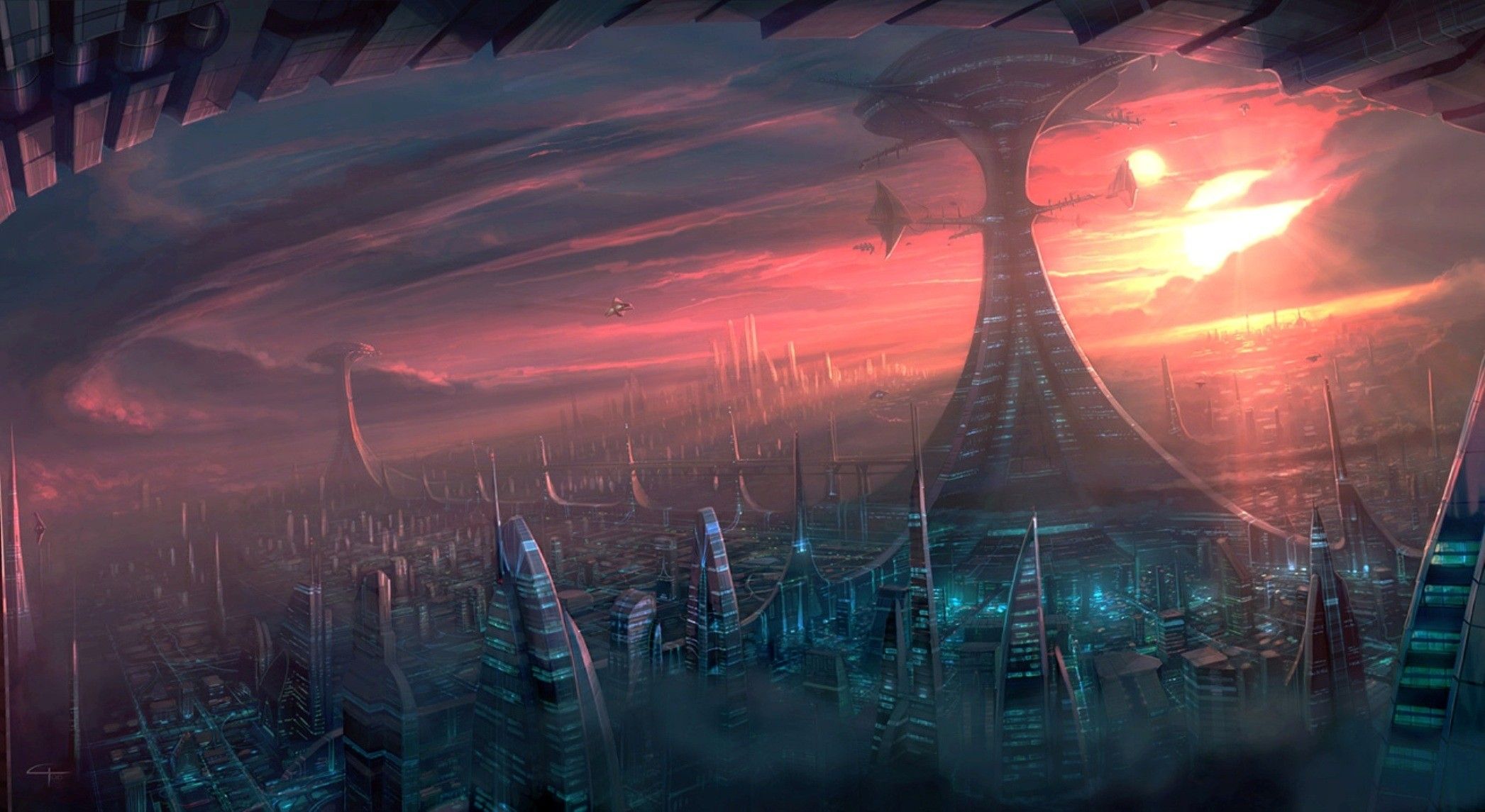 Sci-Fi: Sci-Fi Fantasy Art Artwork Science Fiction Futuristic ...