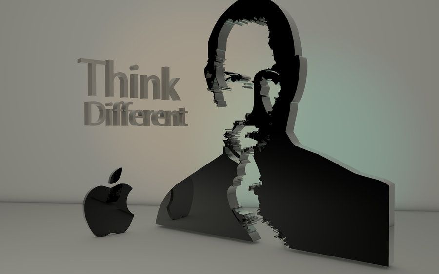Steve Jobs Think Different Apple by Lindstromarn on DeviantArt