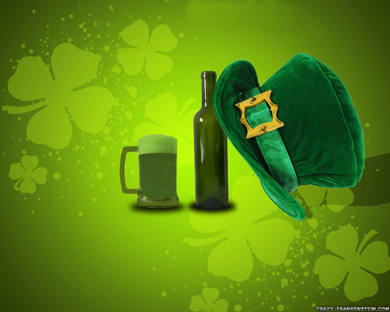 St. Patrick's Day - Holiday wallpapers - Crazy Frankenstein