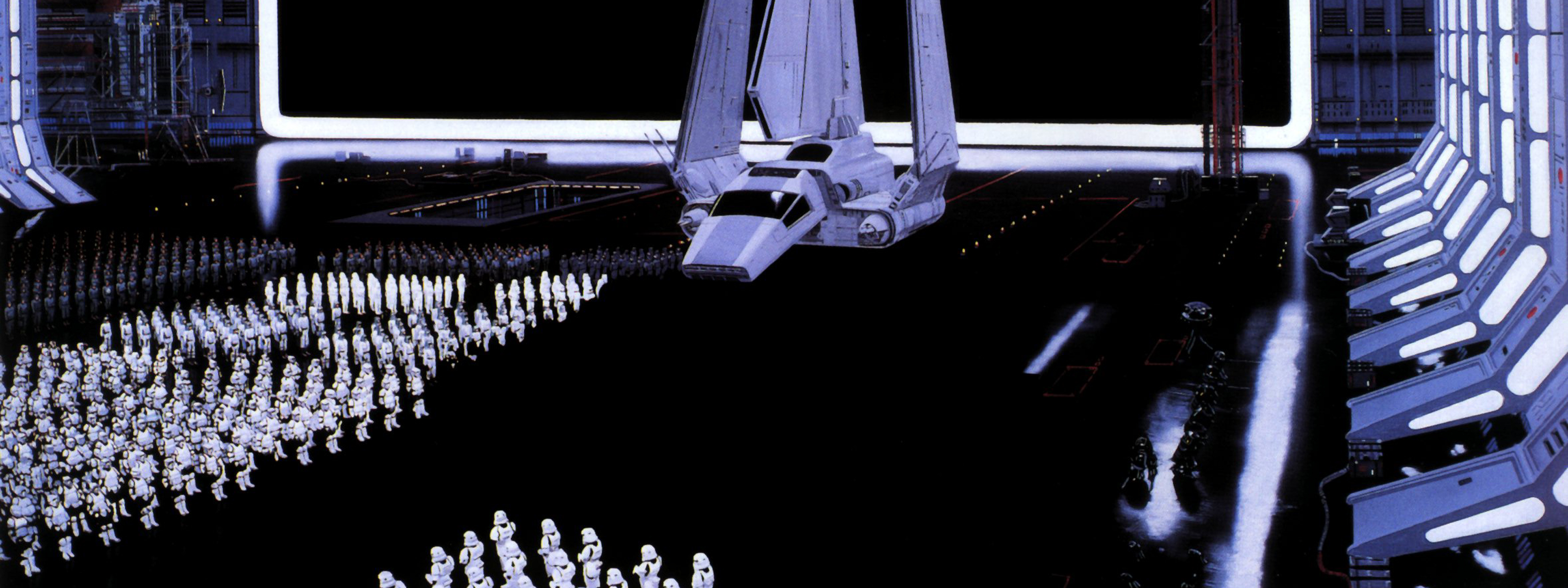 Star Wars Death Star Storm Trooper Imperials wallpaper 3200x1200