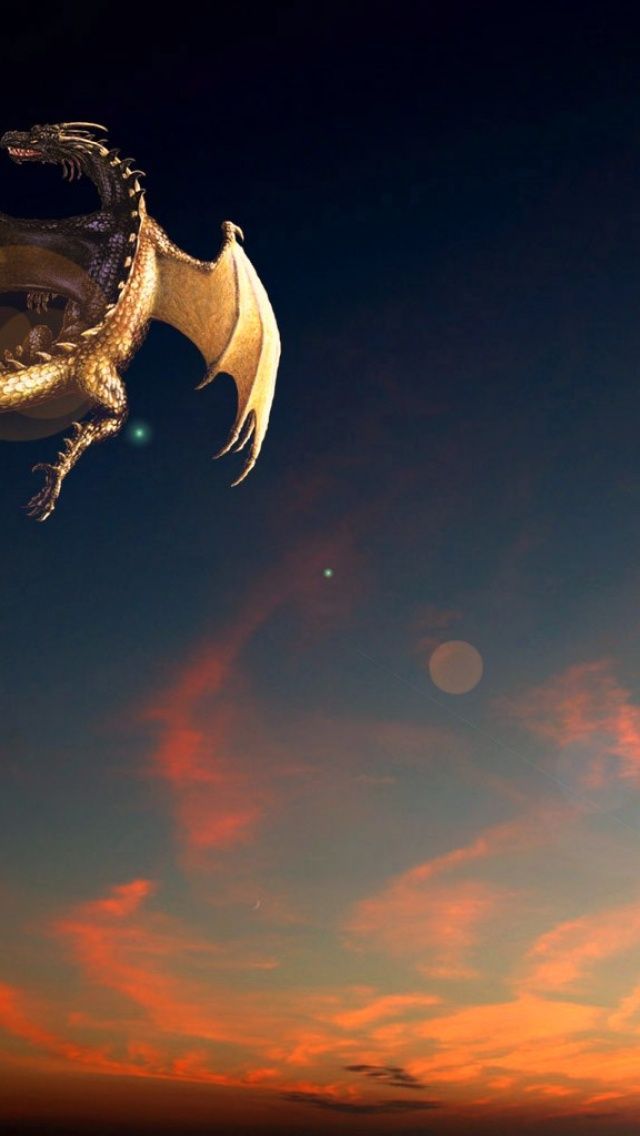Golden Dragon iPhone 5 Wallpaper | ID: 33776