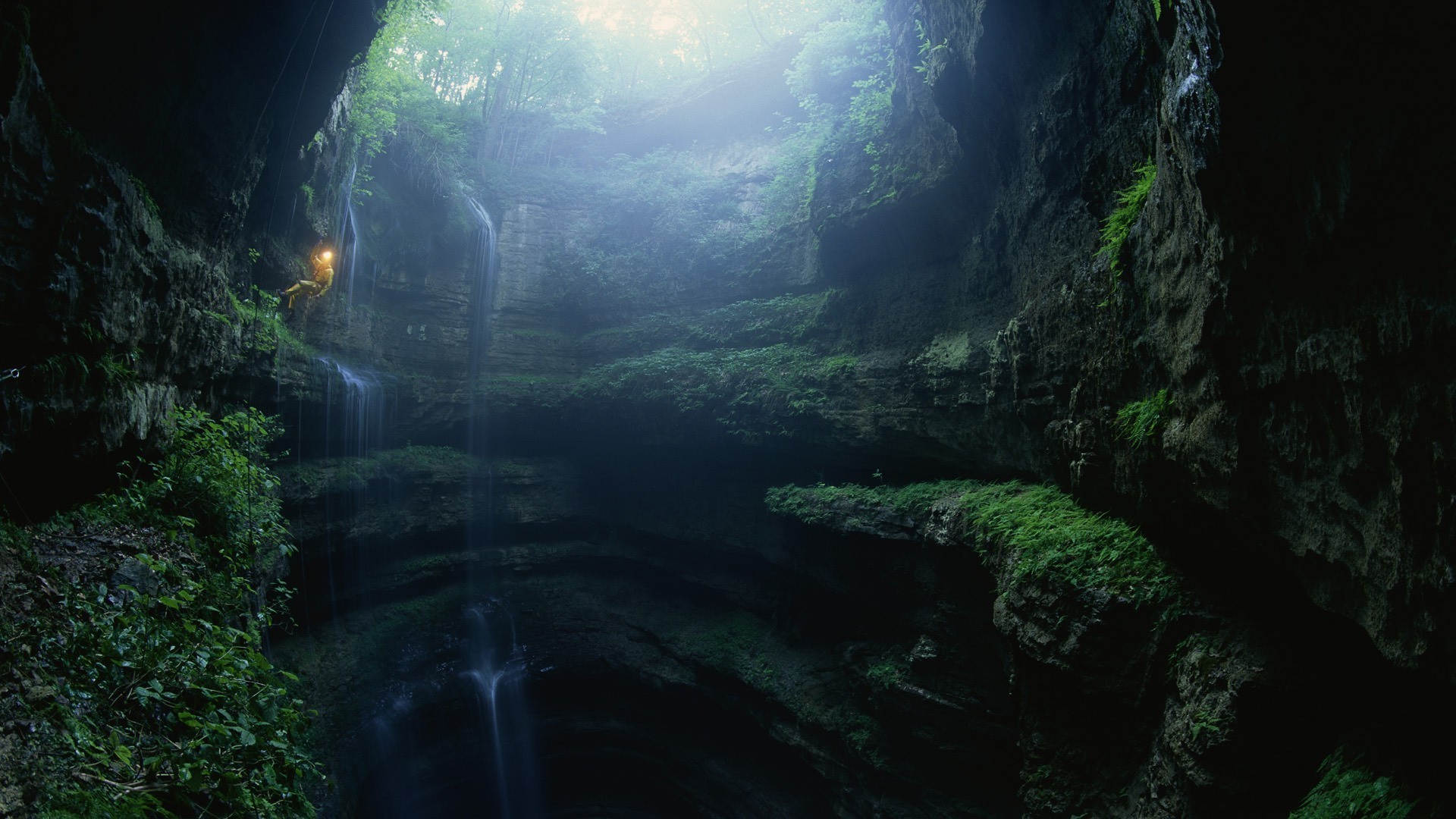 Cenote Wallpaper - Bing images