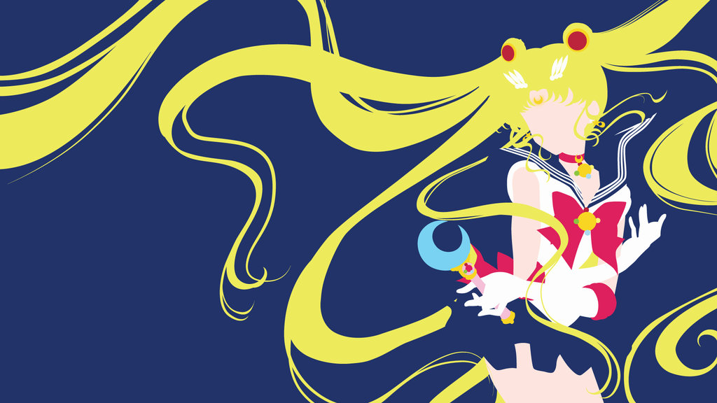 Sailor Moon from Sailor Moon Crystal | Minimalist by matsumayu on ...