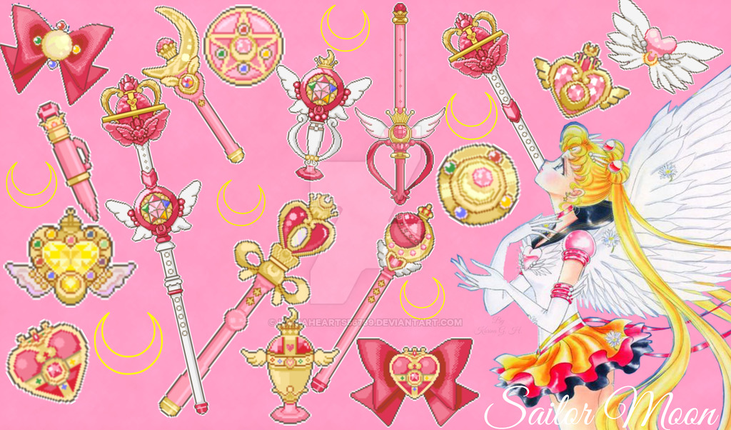 Sailor Moon Wallpaper by KariaHearts56789 on DeviantArt