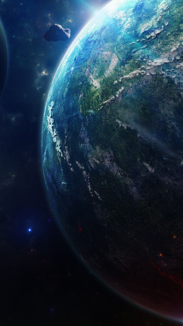 Wallpaper Earth Space Iphone Free Quotes