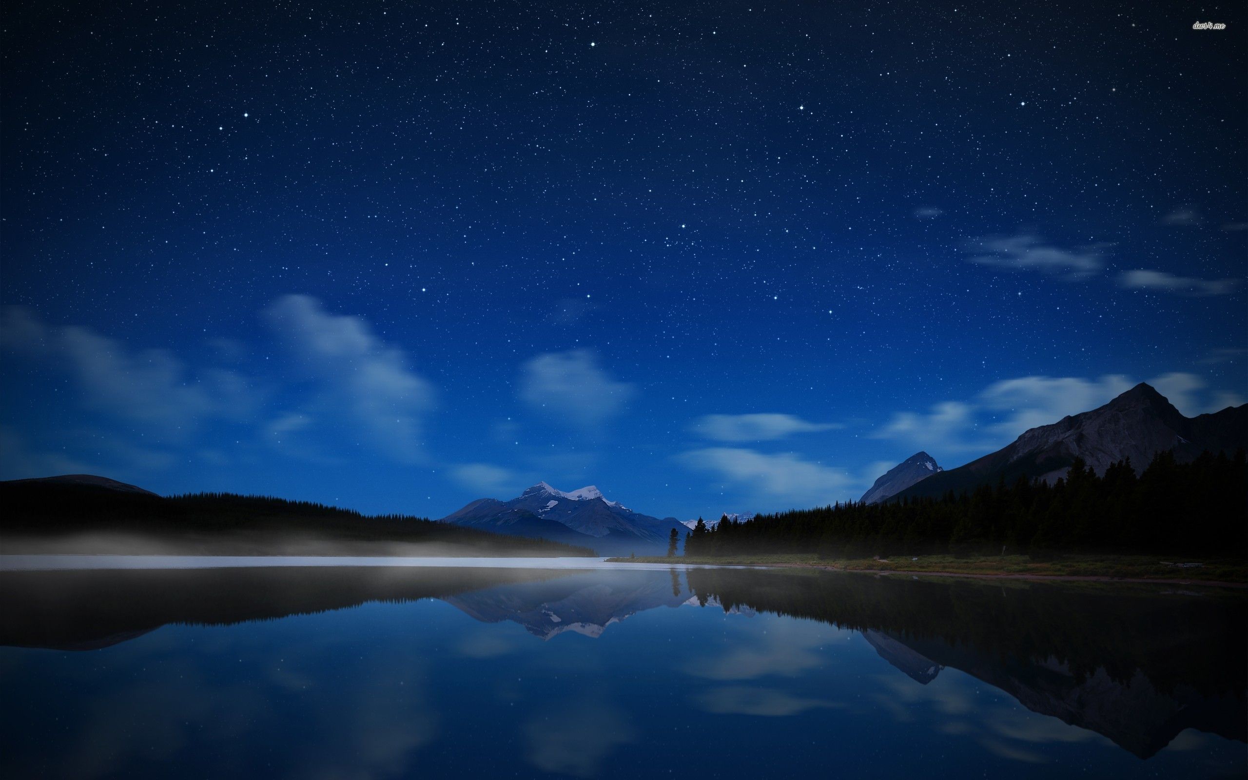 Star filled night sky wallpaper - Nature wallpapers