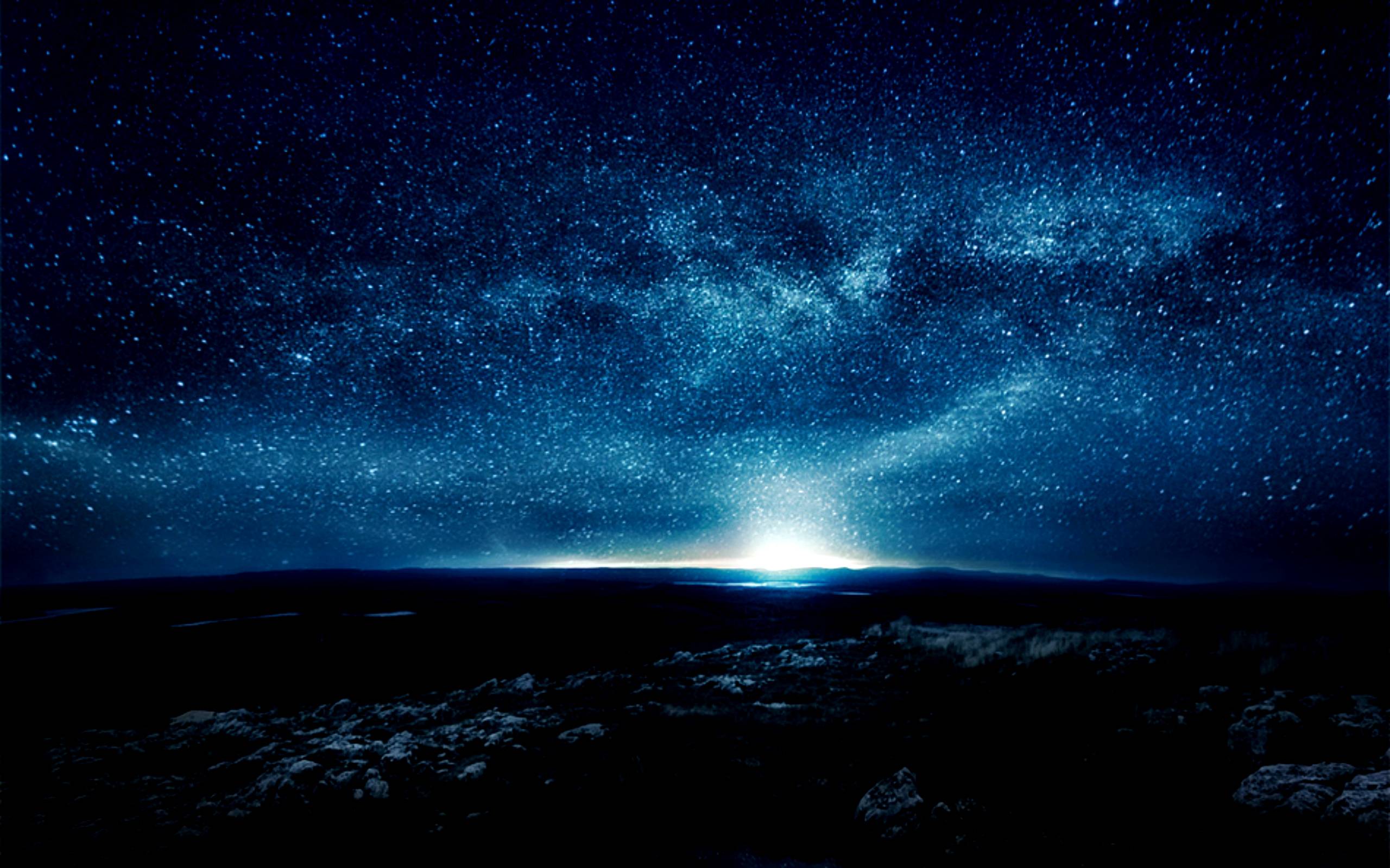 Starry Night Sky Backgrounds