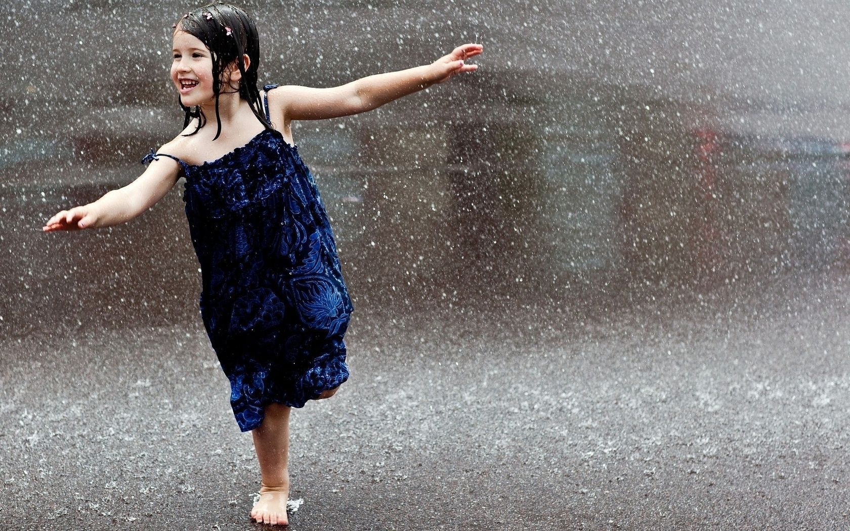 Download Child Of The Rain Photo Mood Wallpaper | Full HD Wallpapers