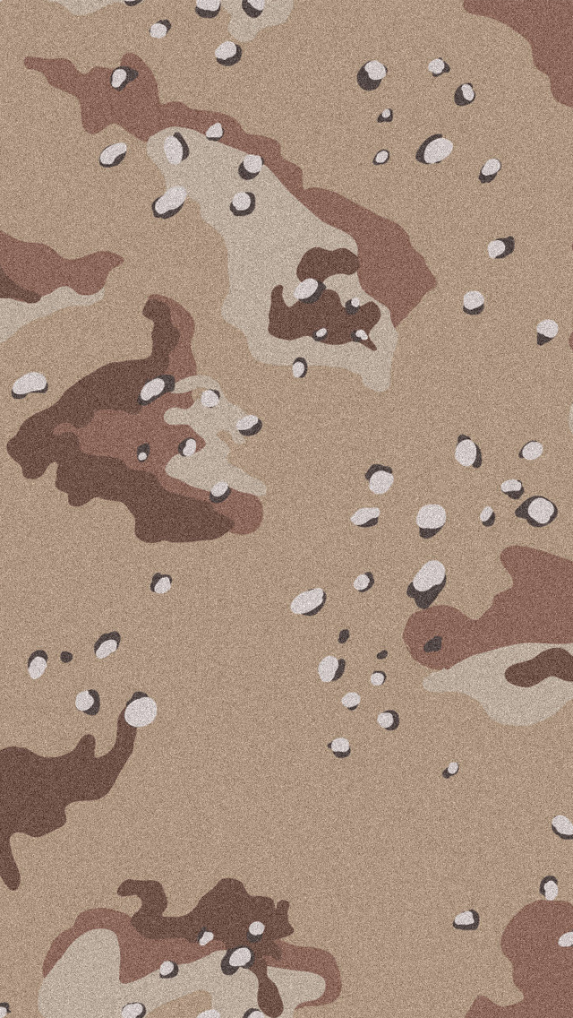 Desert Camo iPhone 5 Wallpaper (640x1136)