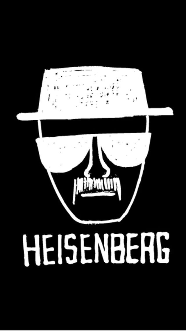 Black Heisenberg iPhone 5 Wallpaper 640x1136
