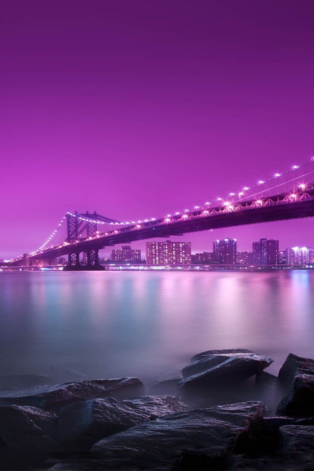 Manhatttan Brooklyn Bridge | iPhone Wallpapers