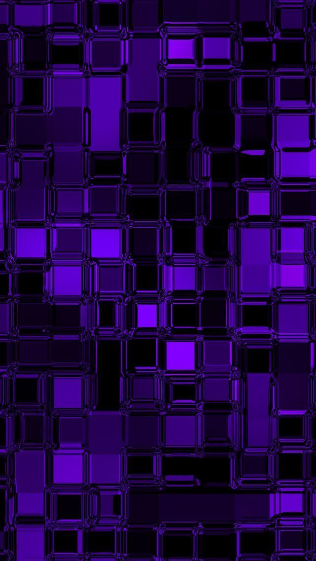 Purple glass cubes iPhone 5s Wallpaper Download | iPhone ...