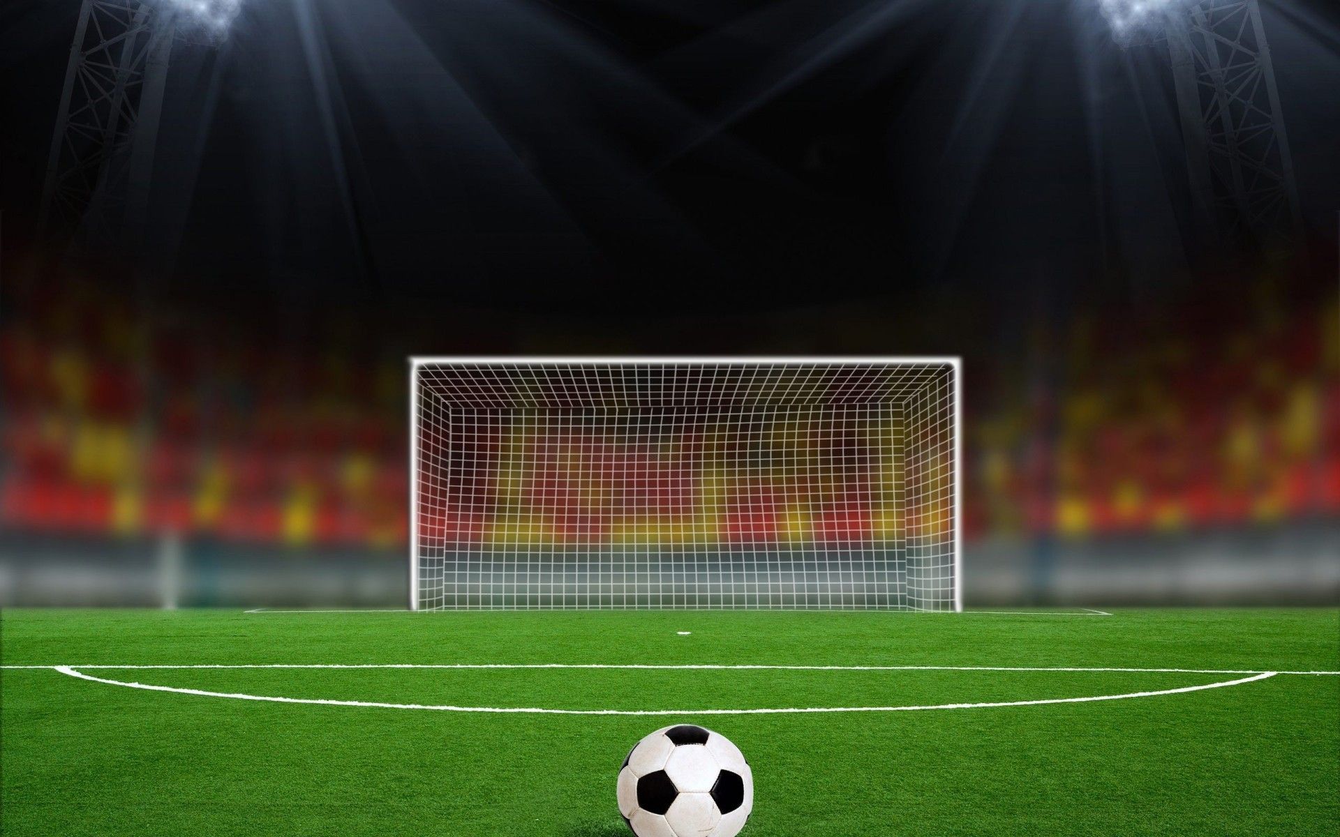 Football Field Background Wallpaper For Desktop & Mobile