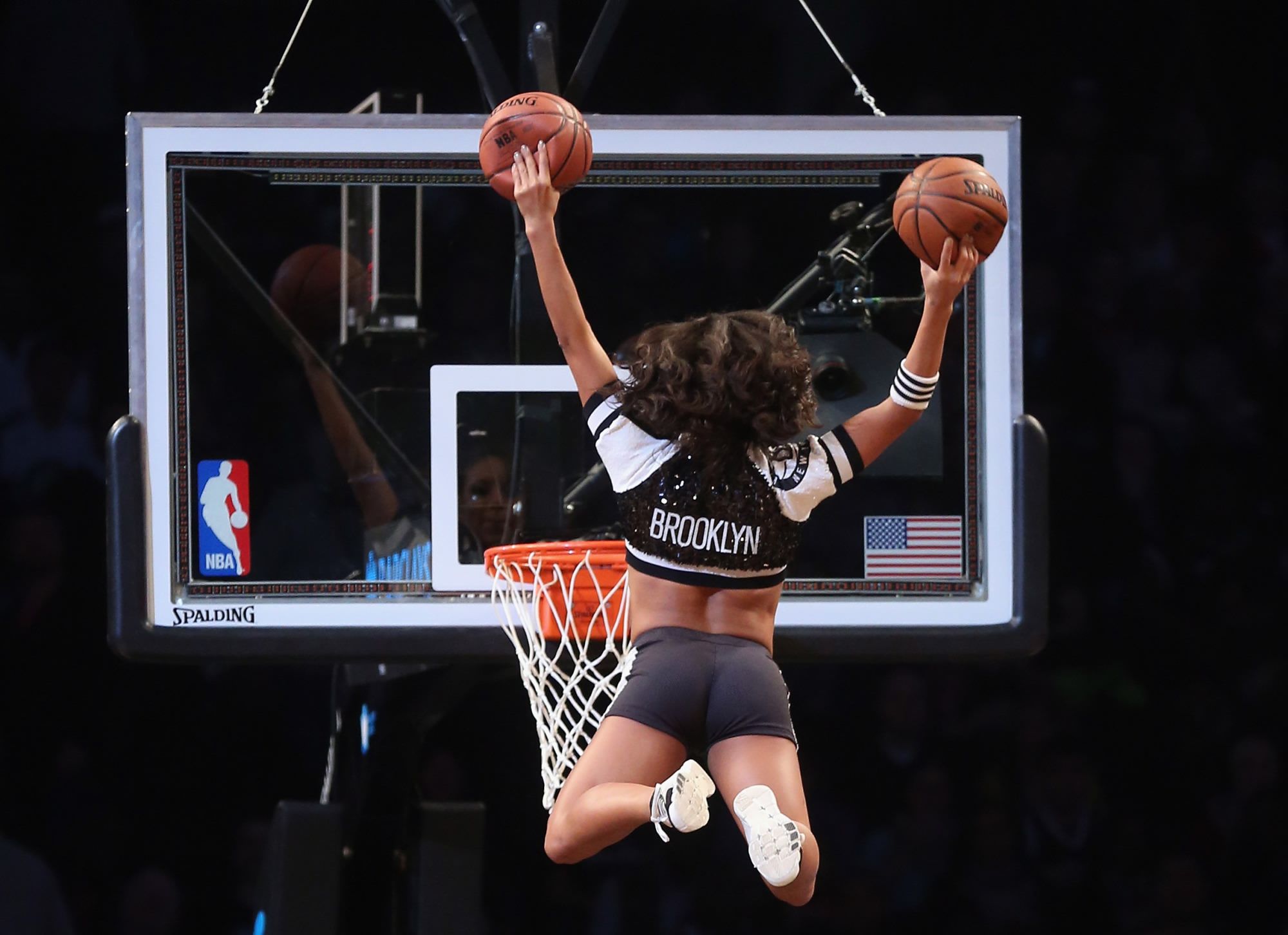 Brooklyn Nets cheerleader basketball nba f wallpaper | 2000x1452 ...