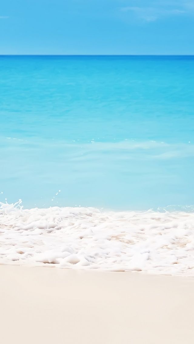 Ocean And Sand iPhone 5 Wallpaper | ID: 19177