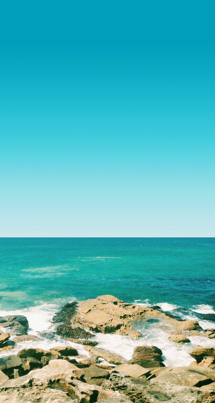 Ocean Blues – iPad & iPhone Wallpapers | Graphic and Web Design ...