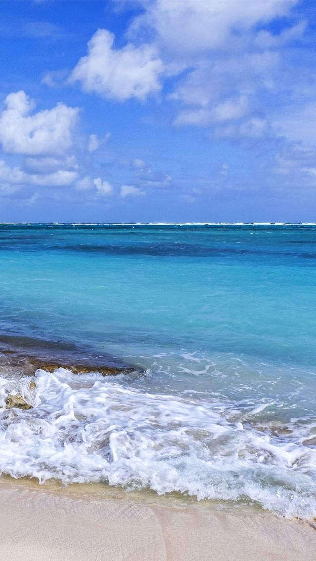 Calm Ocean Waves 1 iPhone 5s Wallpaper Download | iPhone ...