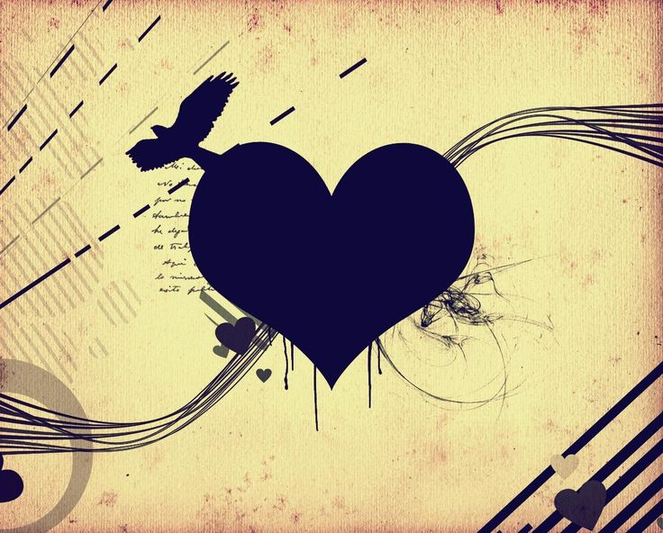 Black Heart HD Backgrounds HD Wallpapers | cool | Pinterest ...