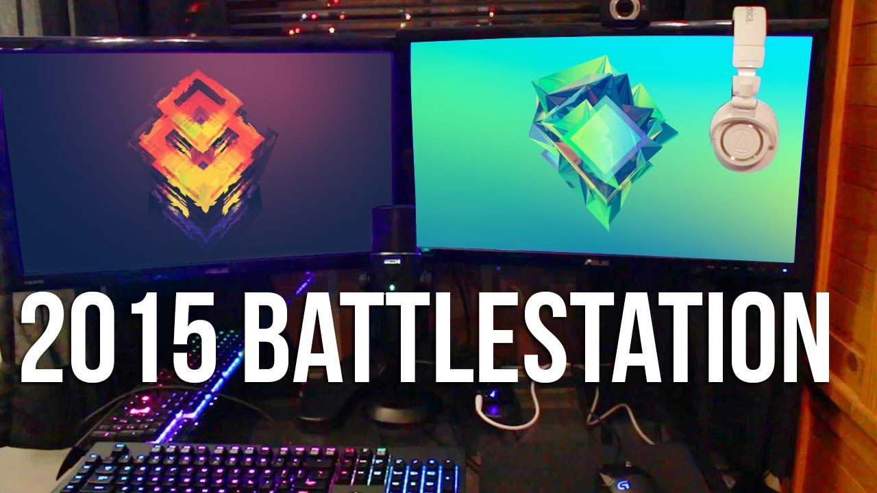 Randomfrankp Battlestation / PC Gaming Setup Tour 2015 - YouTube