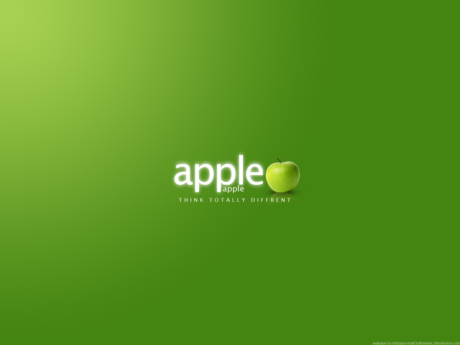 Wallpaper green background - Apple fans - Green Wallpapers ...