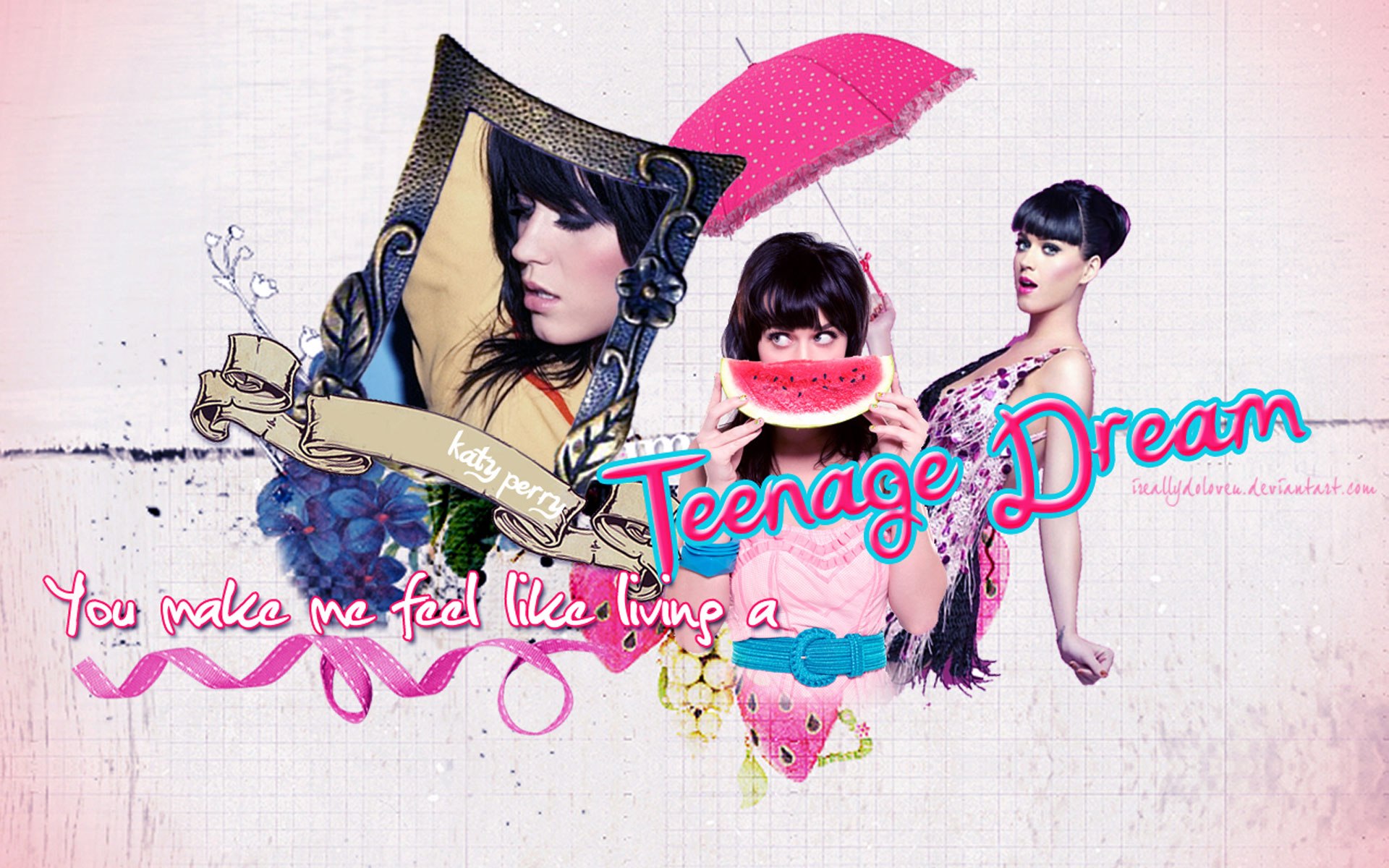 Katy perry teenage dream wallpaper - High Quality and other