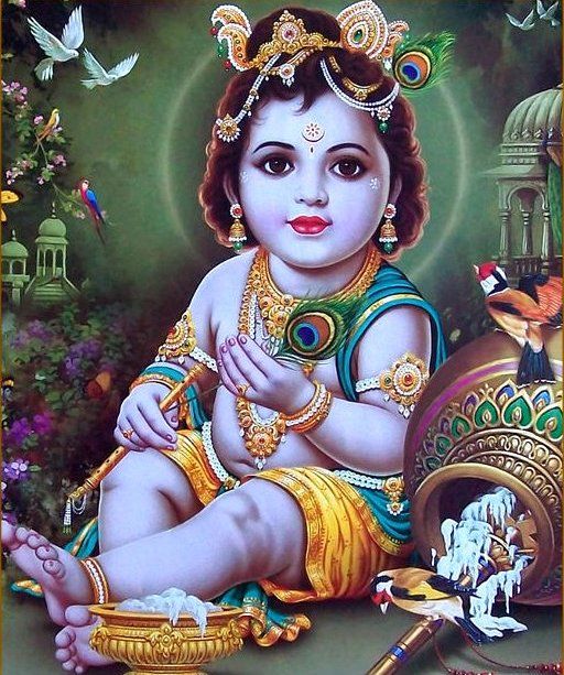 HINDU GOD WALLPAPERS Bal Krishna