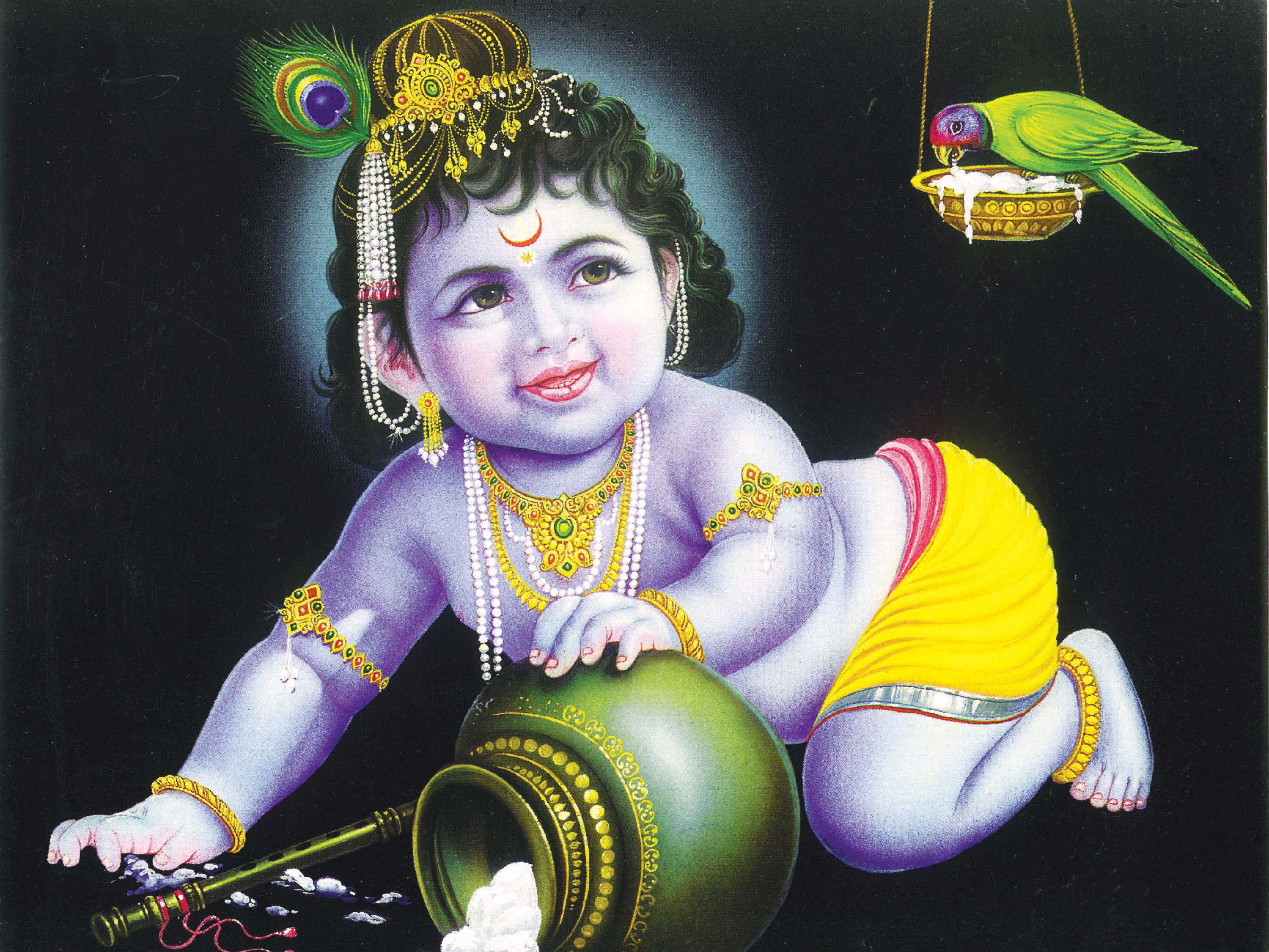 Bal Krishna , Lord Bal Krishna Wallpaper