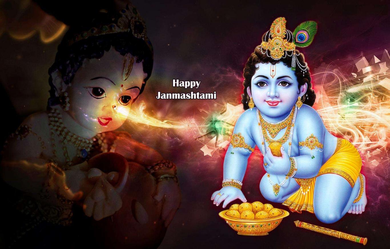 Download Cute bal Krishna Wallpaper Wallpaper HD FREE Uploaded by ...