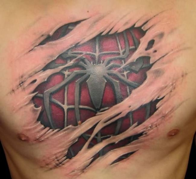 Amazing 3D Tattoo Pictures