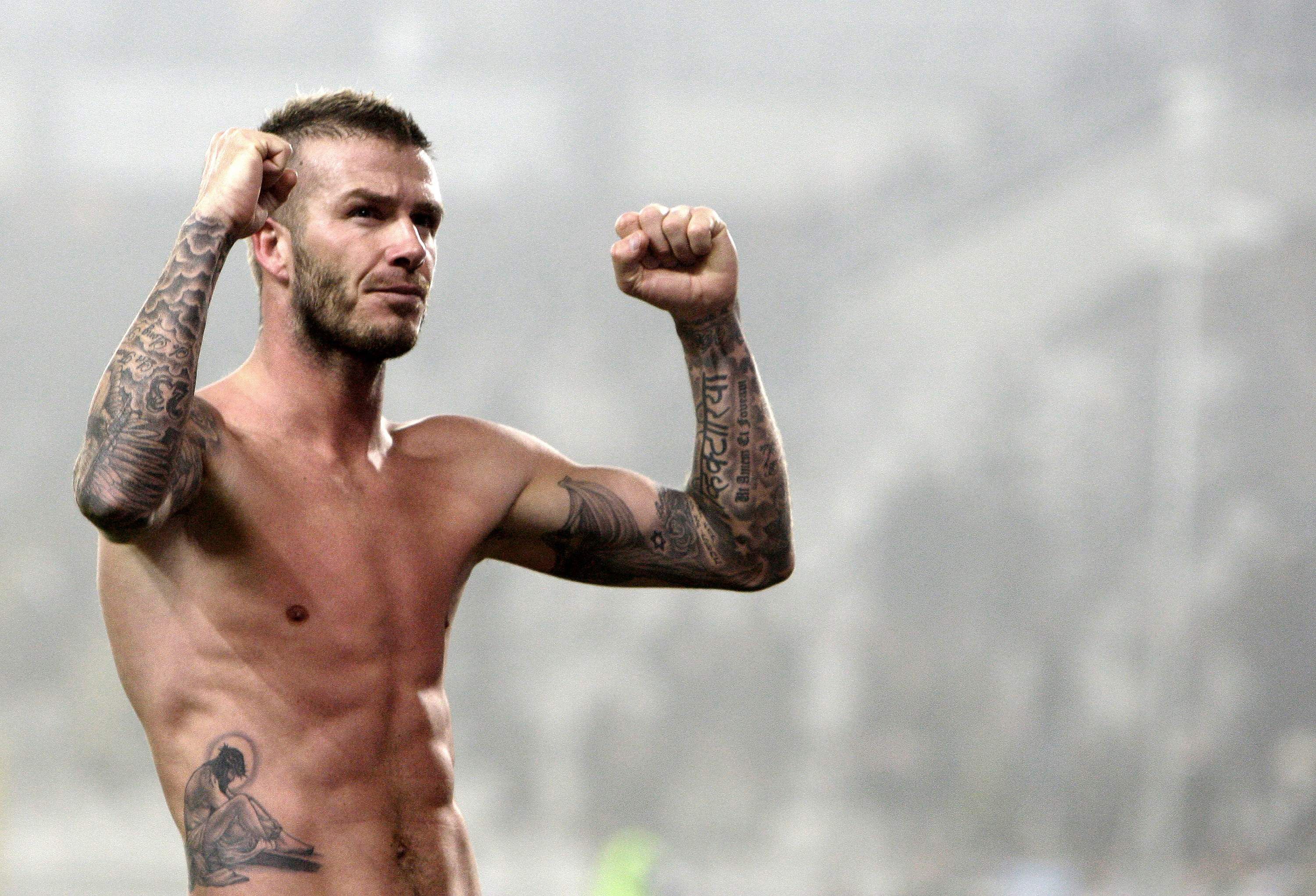 David Beckham Tattoo HD Wallpaper | Wallpicshd