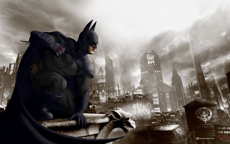 Batman - Arkham City Cover Wallpaper by MoonySascha on DeviantArt
