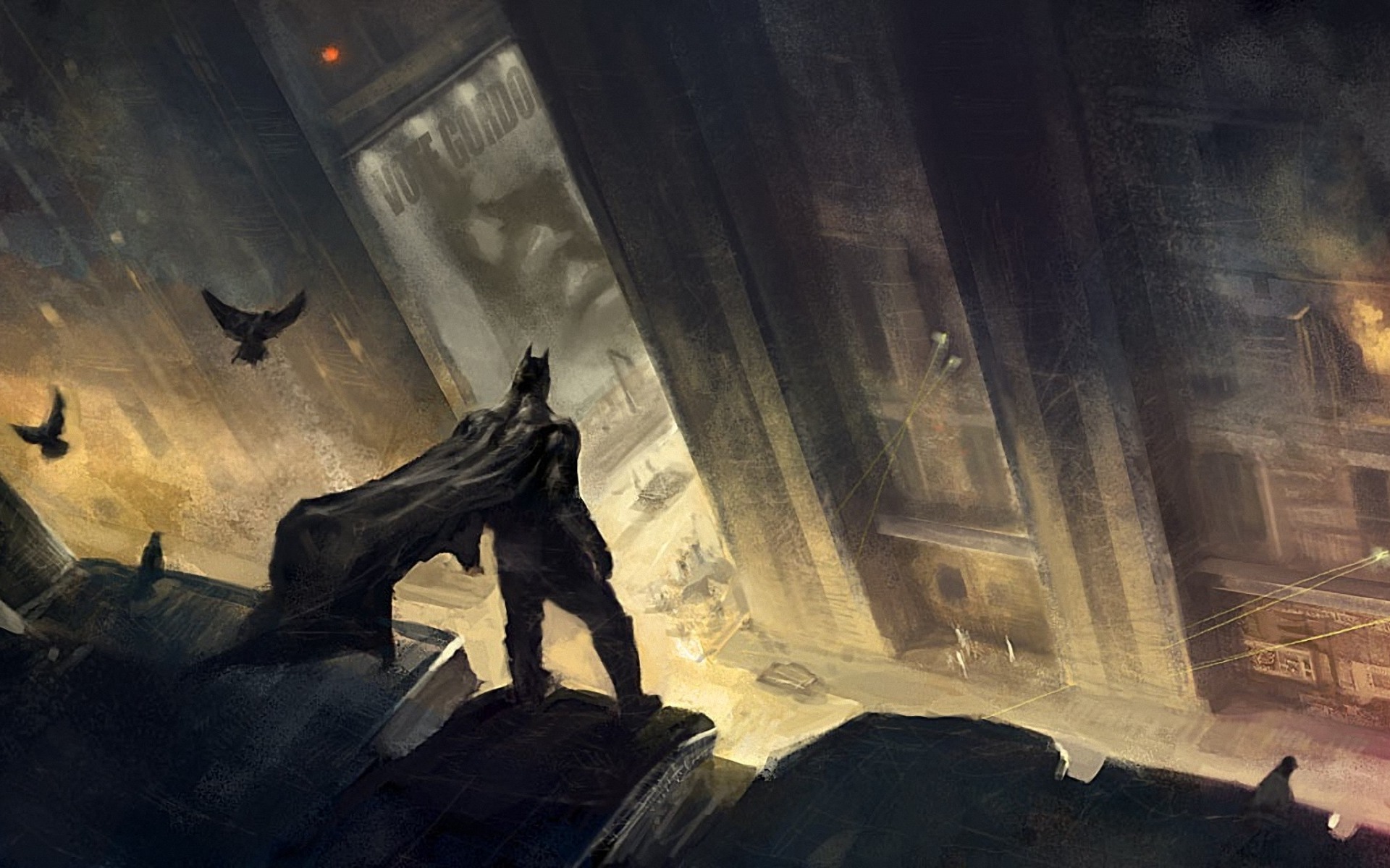 Batman Arkham City Concept Art, games, 1920x1200 HD Wallpaper and ...