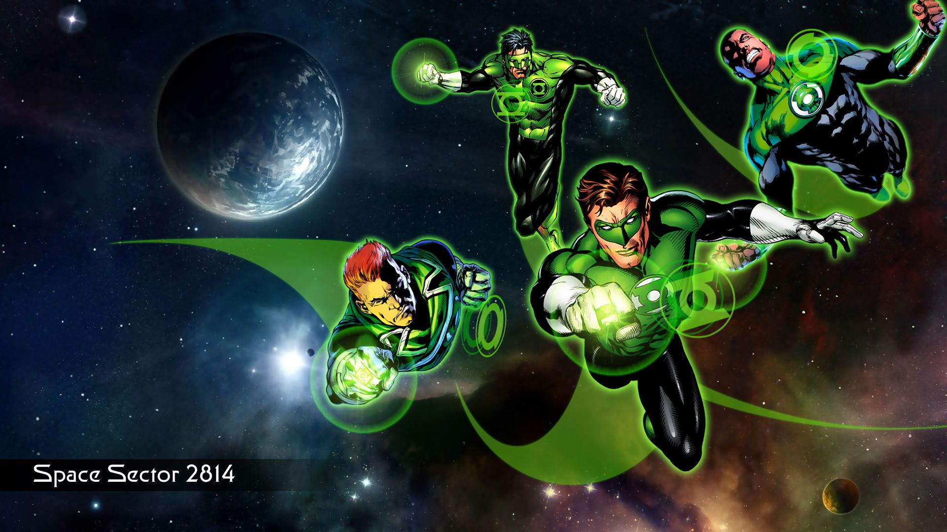 Green Lantern Corps Sector 2814 Fin by gomur on DeviantArt