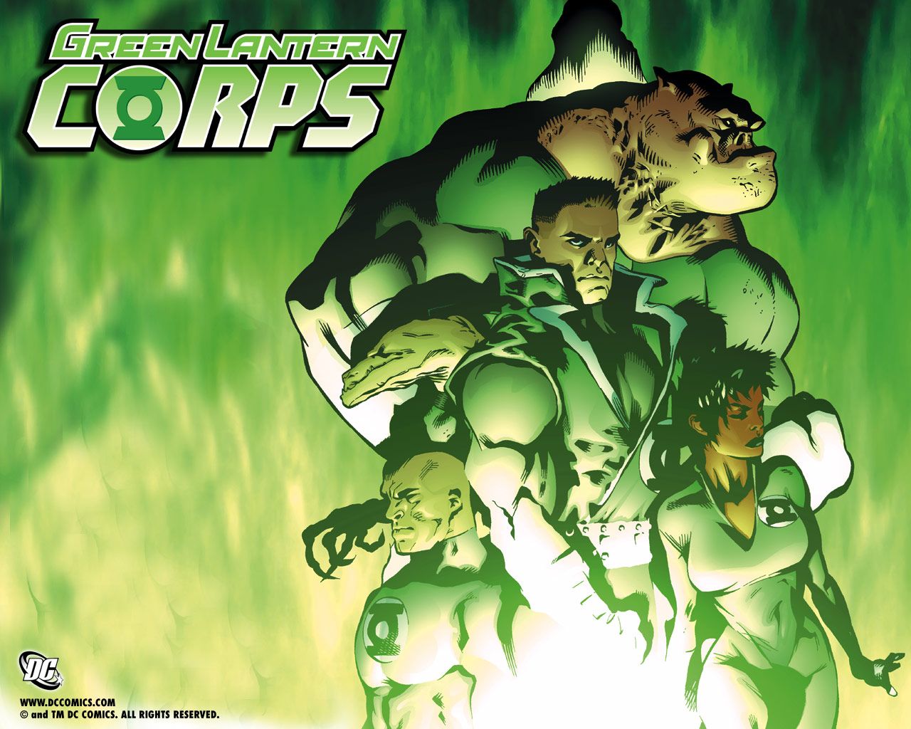 Green Lantern Corps Computer Wallpapers, Desktop Backgrounds ...