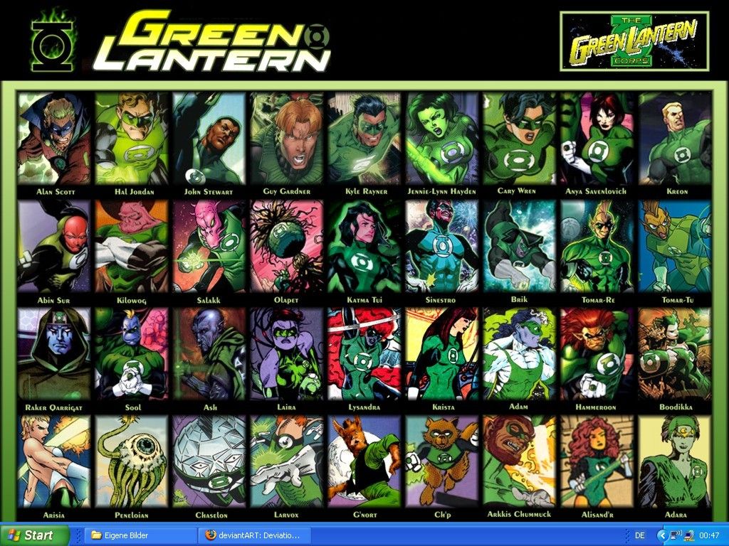 Green Lantern Corps - Wallpape by Obsi1 on DeviantArt