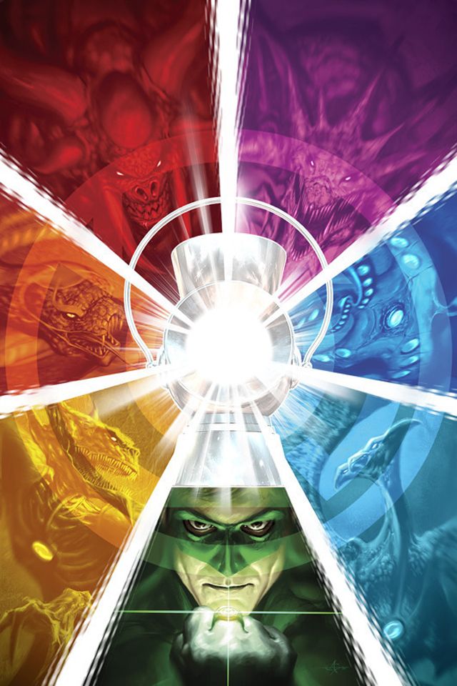 Download free for iPhone cartoons wallpaper Green Lantern Corps