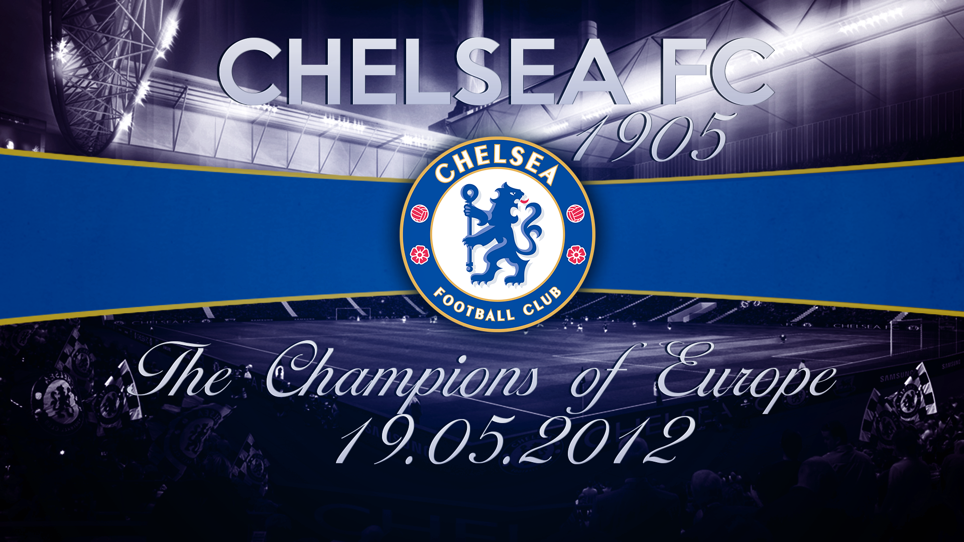 Chelsea F.C. Champions Wallpaper - Football HD Wallpapers
