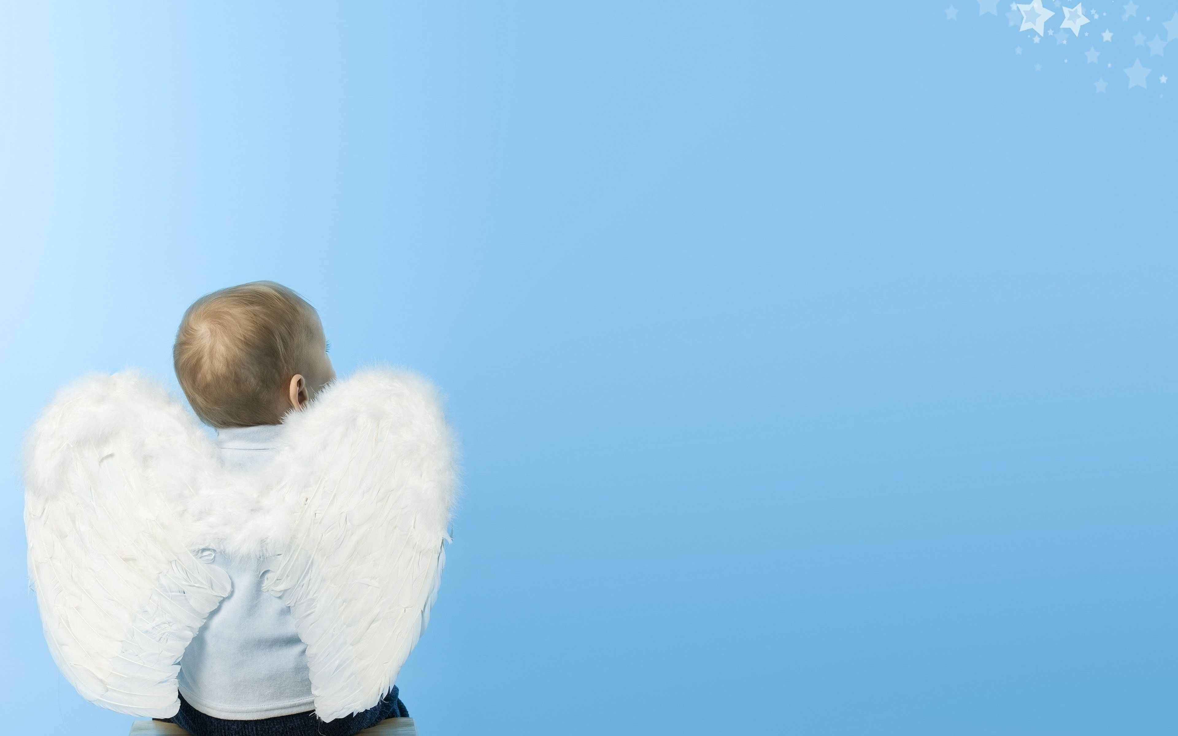Download Wallpaper 3840x2400 Baby, Child, Wings, Angel Ultra HD 4K ...