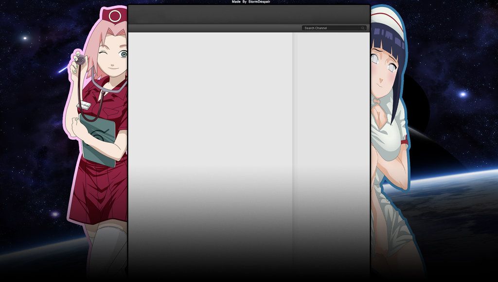 Sakura And Hinata Youtube Background by StormDespair on DeviantArt