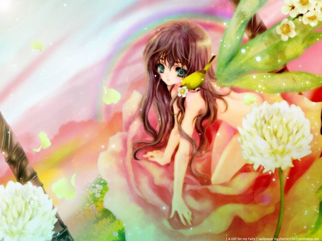 Flower Fairy Wallpaper - Fairies Wallpaper 10270472 - Fanpop